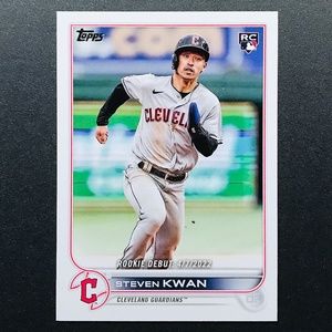 Steven Kwan RC - 2022 Topps Update RD #US54